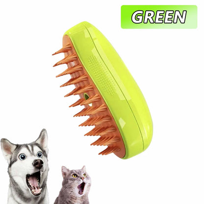 Cat Dog Steamy Brush