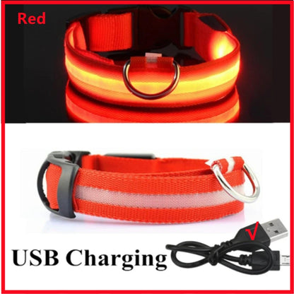 Rechargeable Luminous Pet Collar