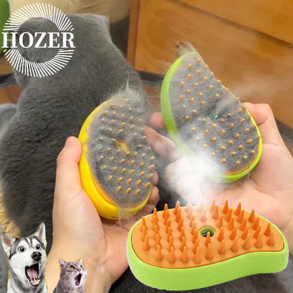 Cat Dog Steamy Brush